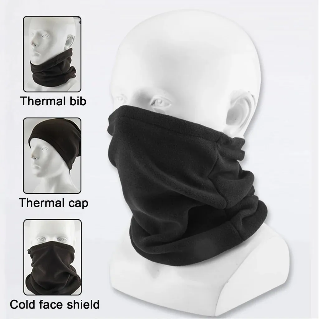 3 Pcs Neck Warmer Fleece