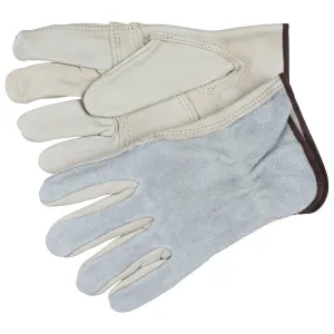 32055XL MCR Safety CV Grade, Cowhide Drivers Gloves, X-Large, Leather, Beige