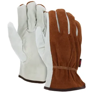 3205XXL MCR Safety Double Palm, CV Grade, Cowhide Drivers Gloves, 2X-Large,