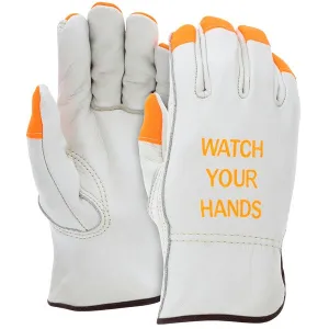 3213HVIL MCR Safety Select Grade, Cowhide Drivers Gloves, Large, Leather