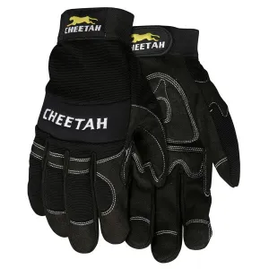 935CHM MCR Safety Mechanics Gloves, Medium, Synthetic, Black