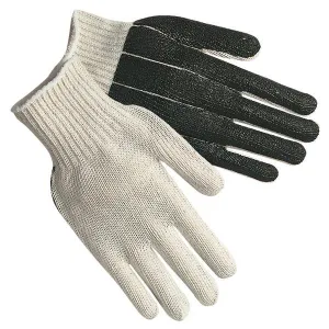 9670SM MCR Safety Regular Weight Gloves, Small, Cotton Polyester Blend, Natural