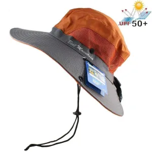 Best Mountain Waterproof UPF 50   Bucket Hat with Ponytail Slot