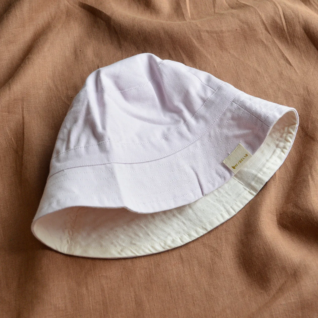 Bucket Hat in 100% Organic Cotton (Newborn-6y )