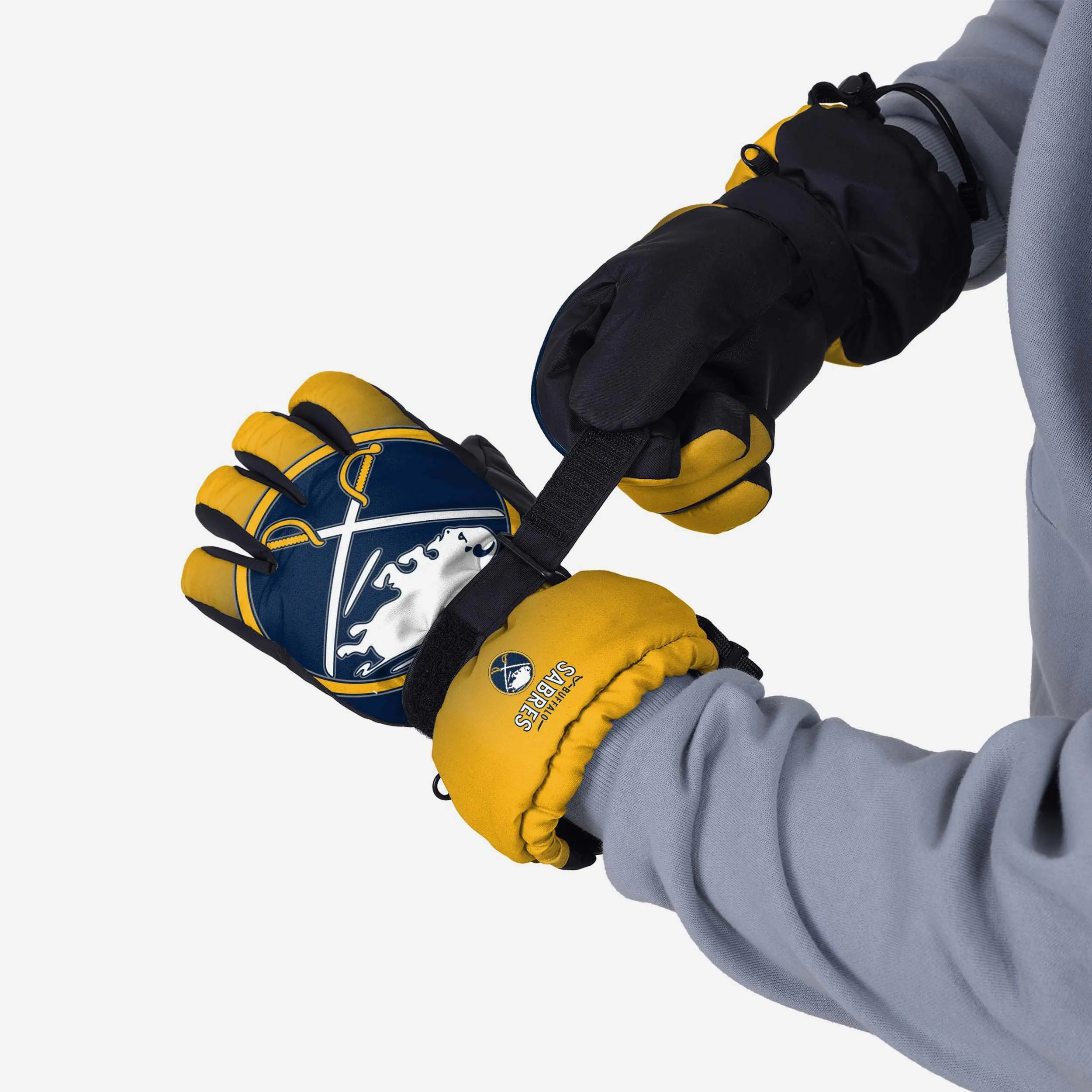 Buffalo Sabres Gradient Big Logo Insulated Gloves