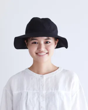 Cree Linen Hat: Black