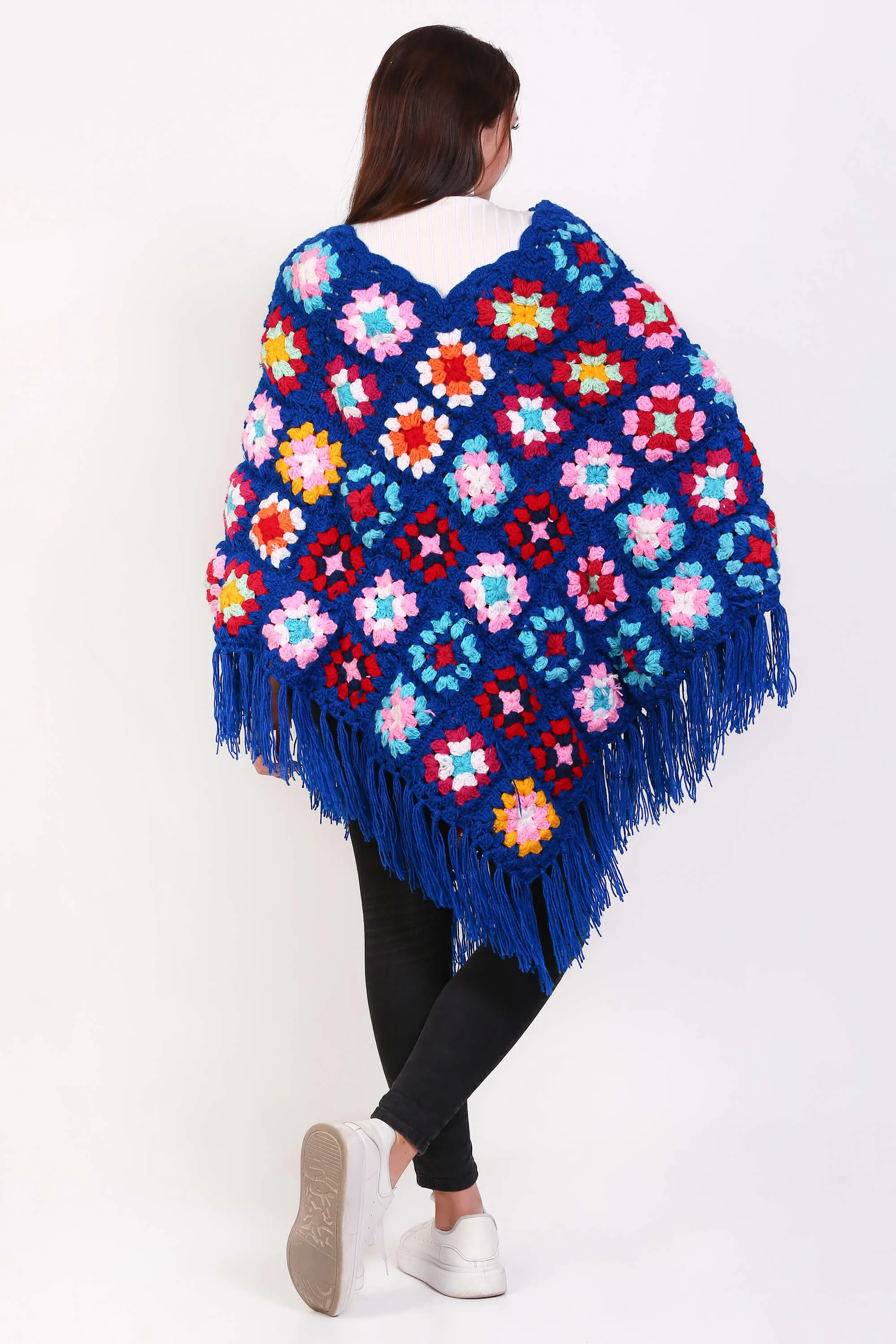 crochet poncho for women boho Lightweight Sweater