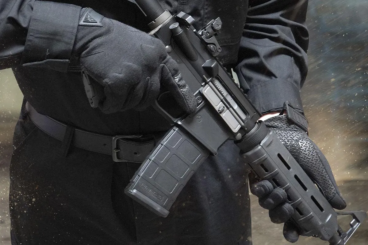 Damascus Phenom 6 Hybrid Tactical Glove with Kevlar