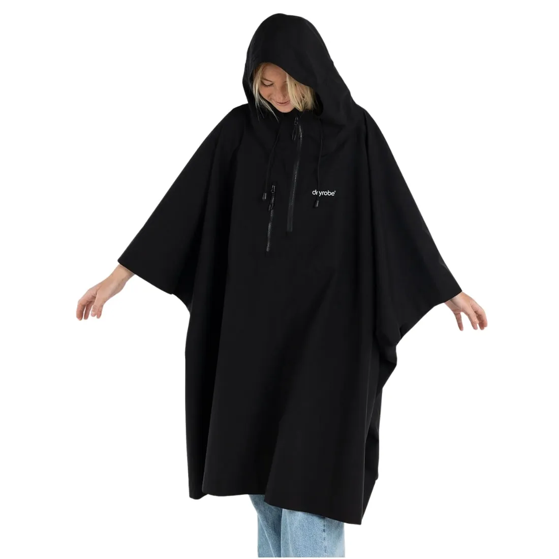 Dryrobe Waterproof Poncho - Black