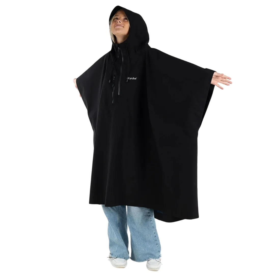 Dryrobe Waterproof Poncho - Black