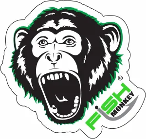 Fish Monkey Decal