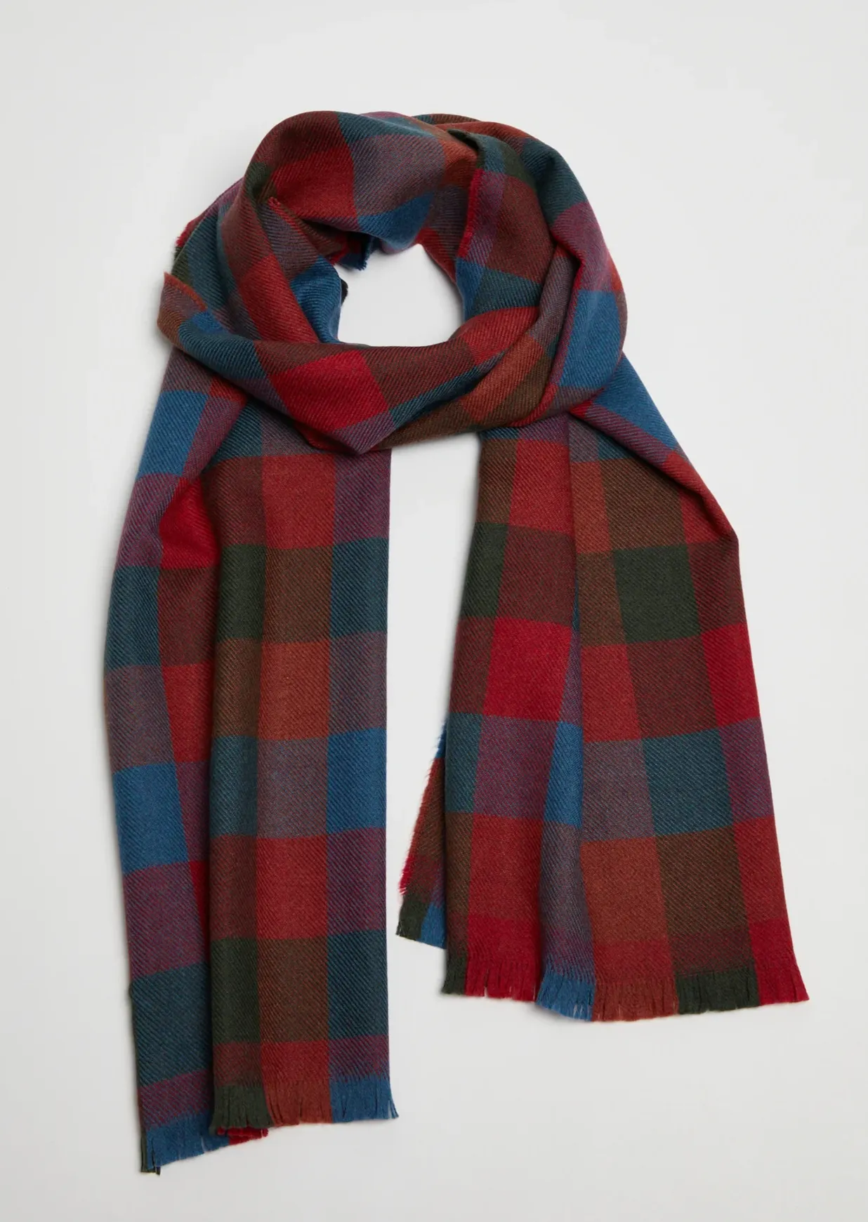 Foxford Giant Merino Scarf | Heritage Check