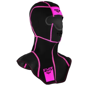 FXR Youth Cold-Stop X Snowmobile Balaclava Black/Pink