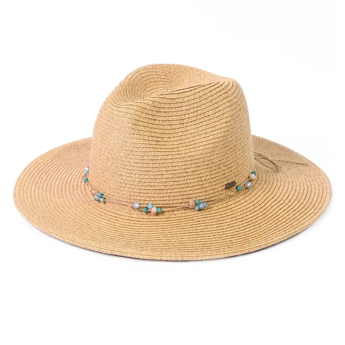 Glass Bead Panama Hat