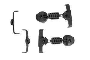 headset adapter set for MSA type ARC rails