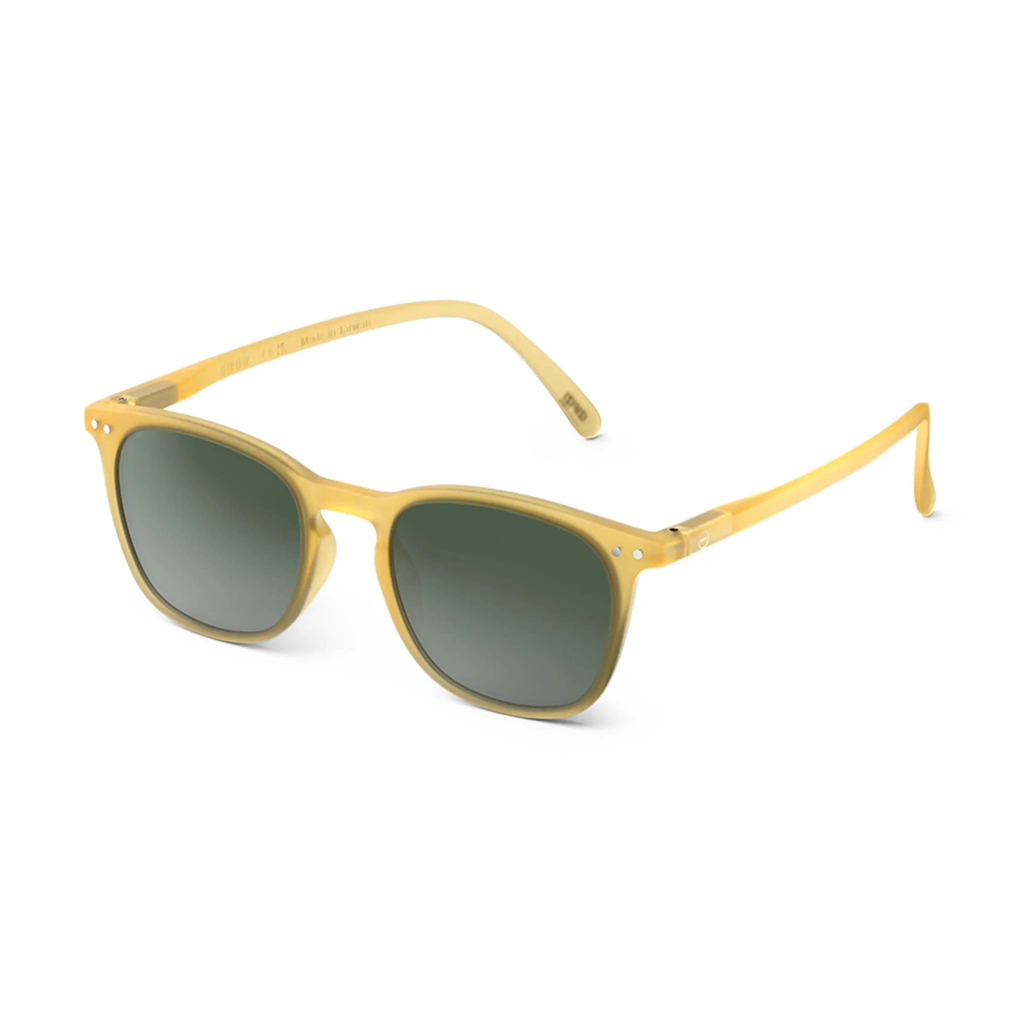 IZIPIZI Tapered Square Sunglasses #E - Yellow Honey