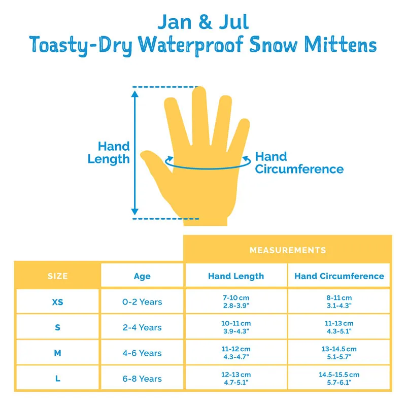 Jan & Jul Toasty-Dry Waterproof Snow Mitten - Winter Flowers