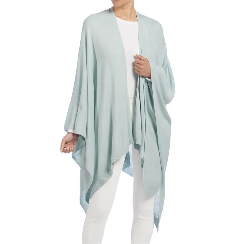 Kiara Lightweight Wrap - Seafoam