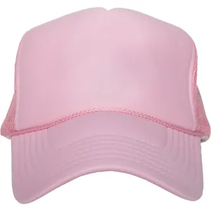 Light Pink Wholesale Foam Blank Hat