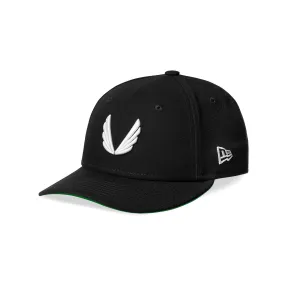 New Era® 59Fifty® Low Profile Hat - Black/White "Wings"