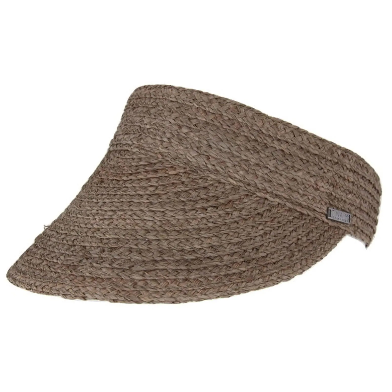 Noosa Raffia Visor | Mushroom