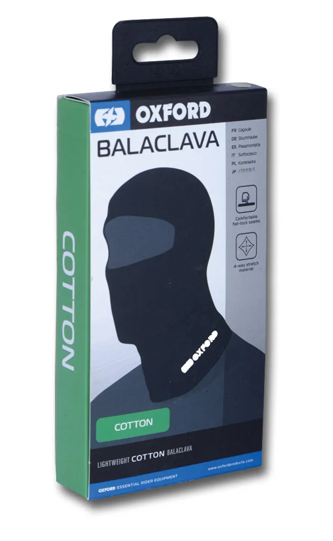 OXFORD COTTON BALACLAVA