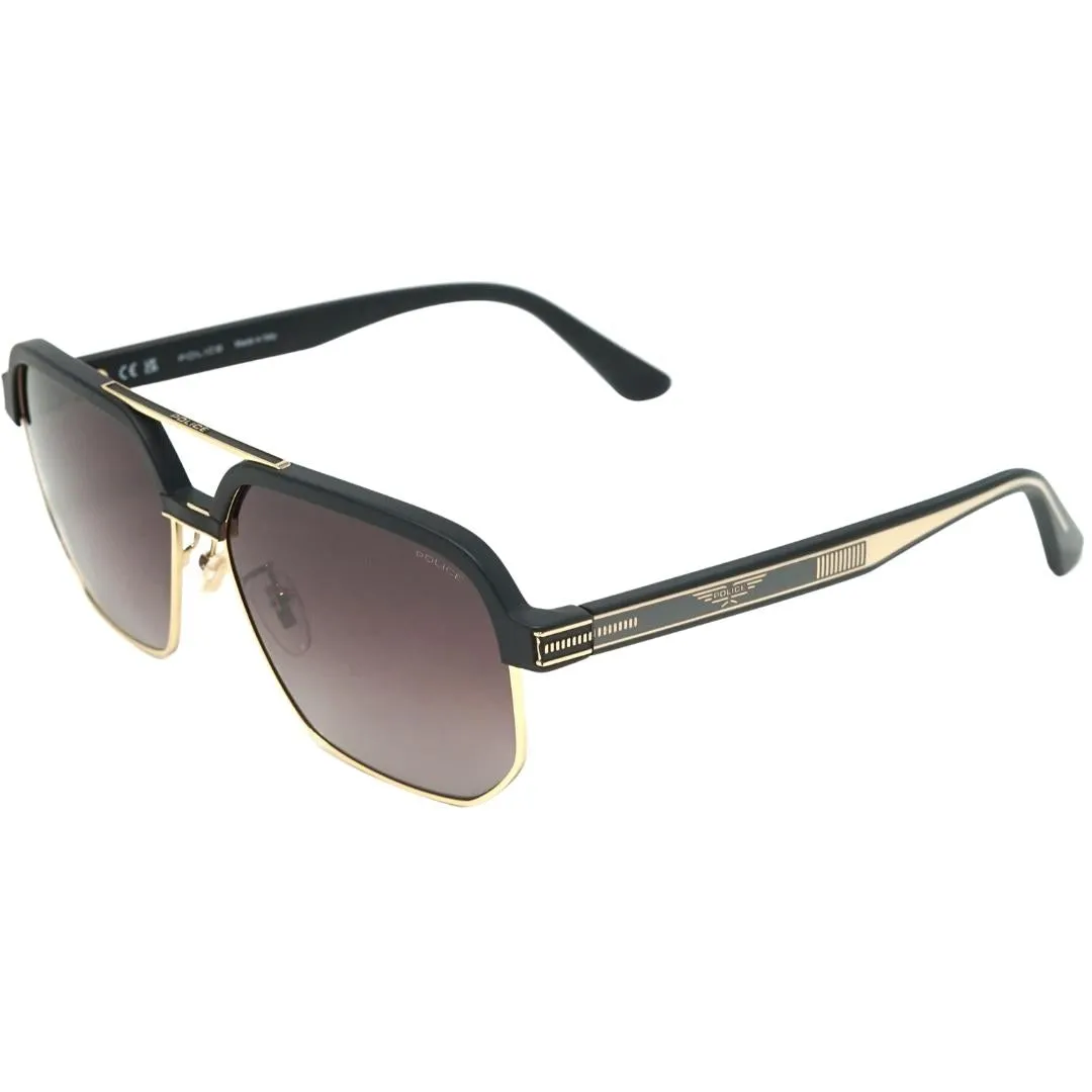 Police Splf11M 0302 Gold Sunglasses