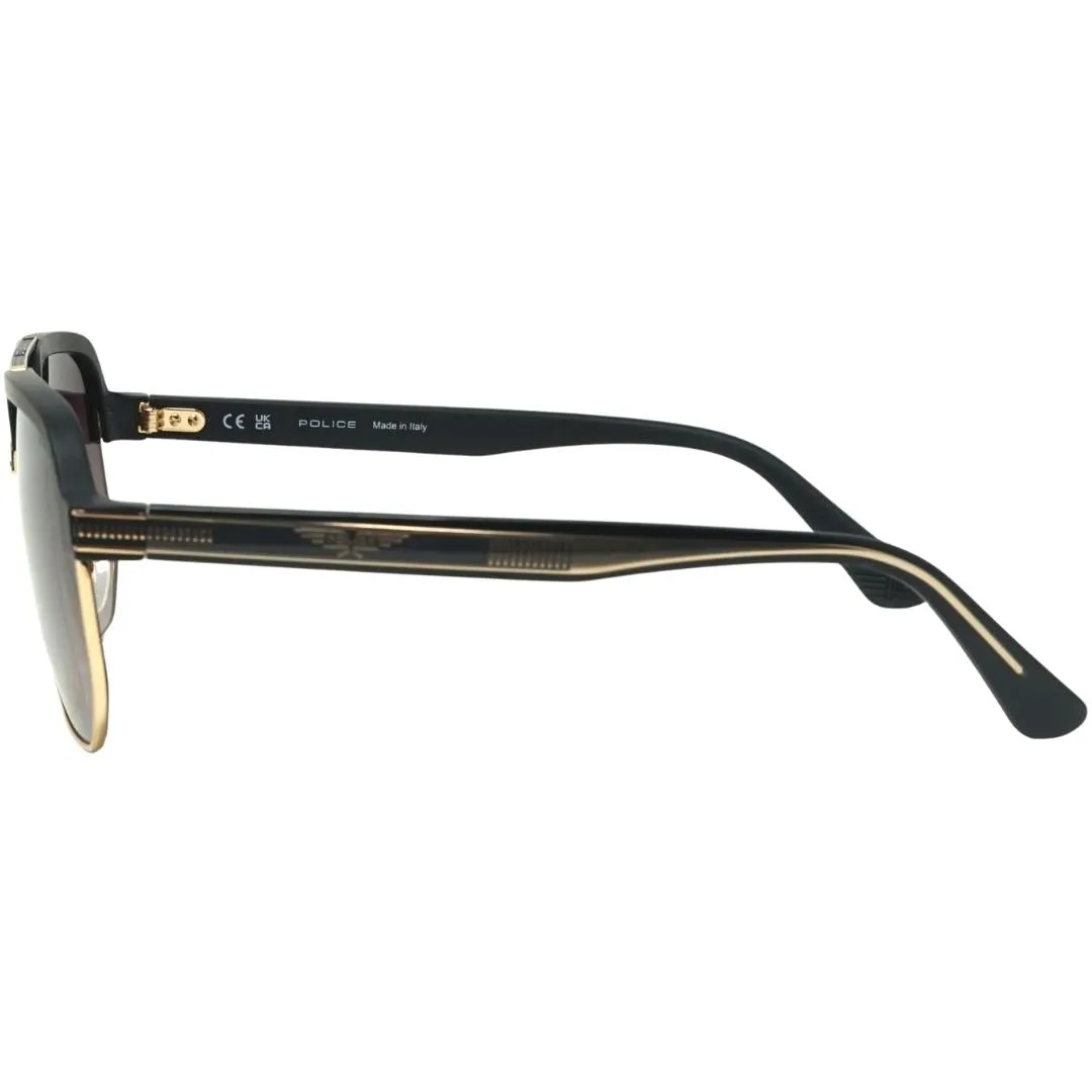 Police Splf11M 0302 Gold Sunglasses