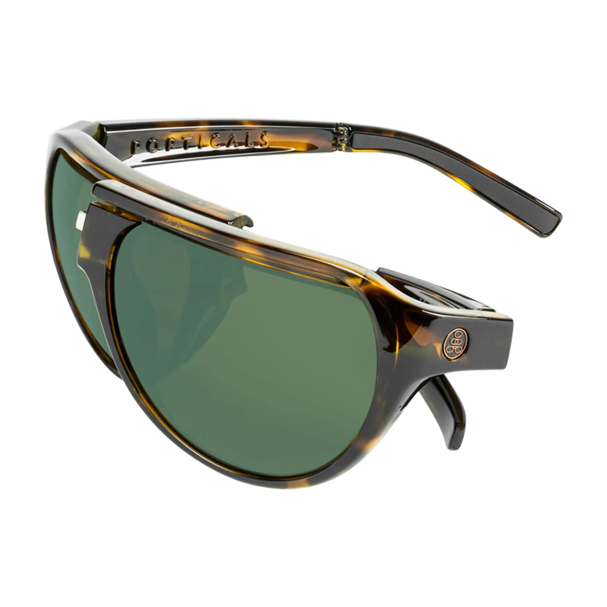 POPAIR | Polarized, Gloss Tortoise, Green Lens