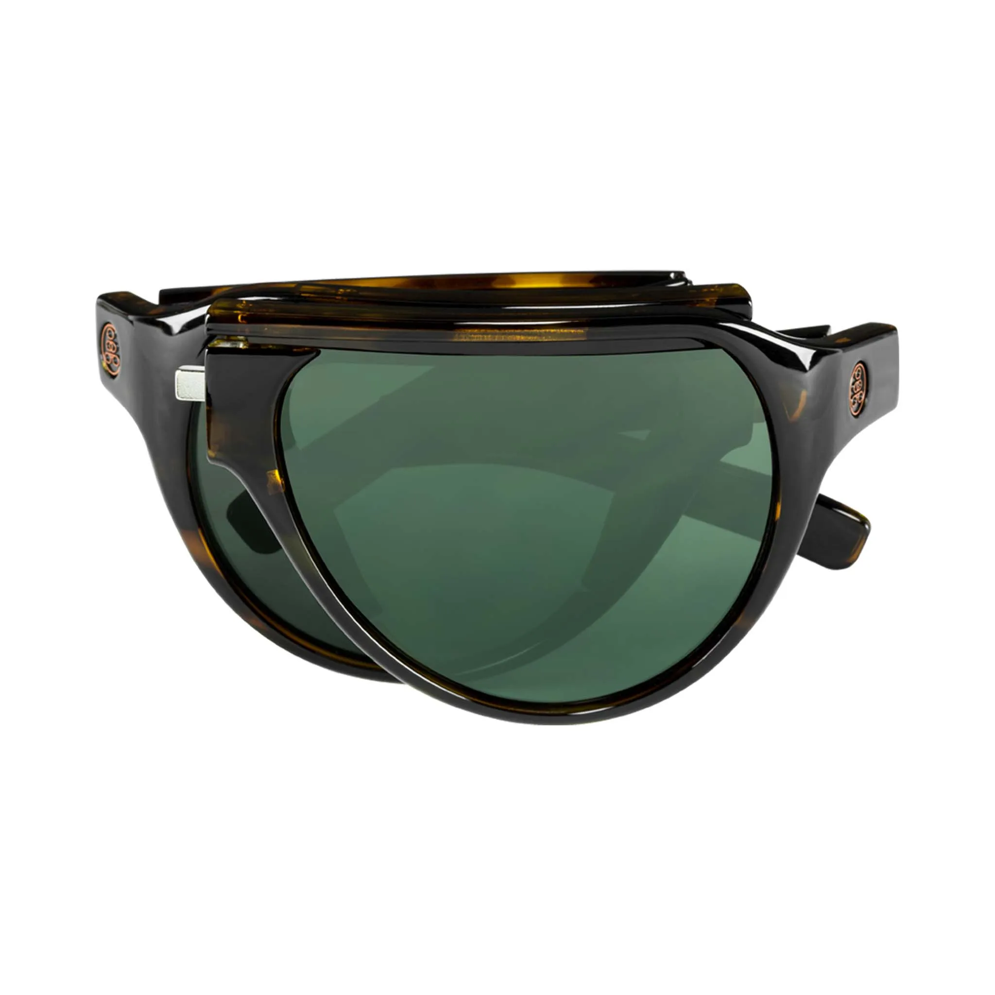 POPAIR | Polarized, Gloss Tortoise, Green Lens