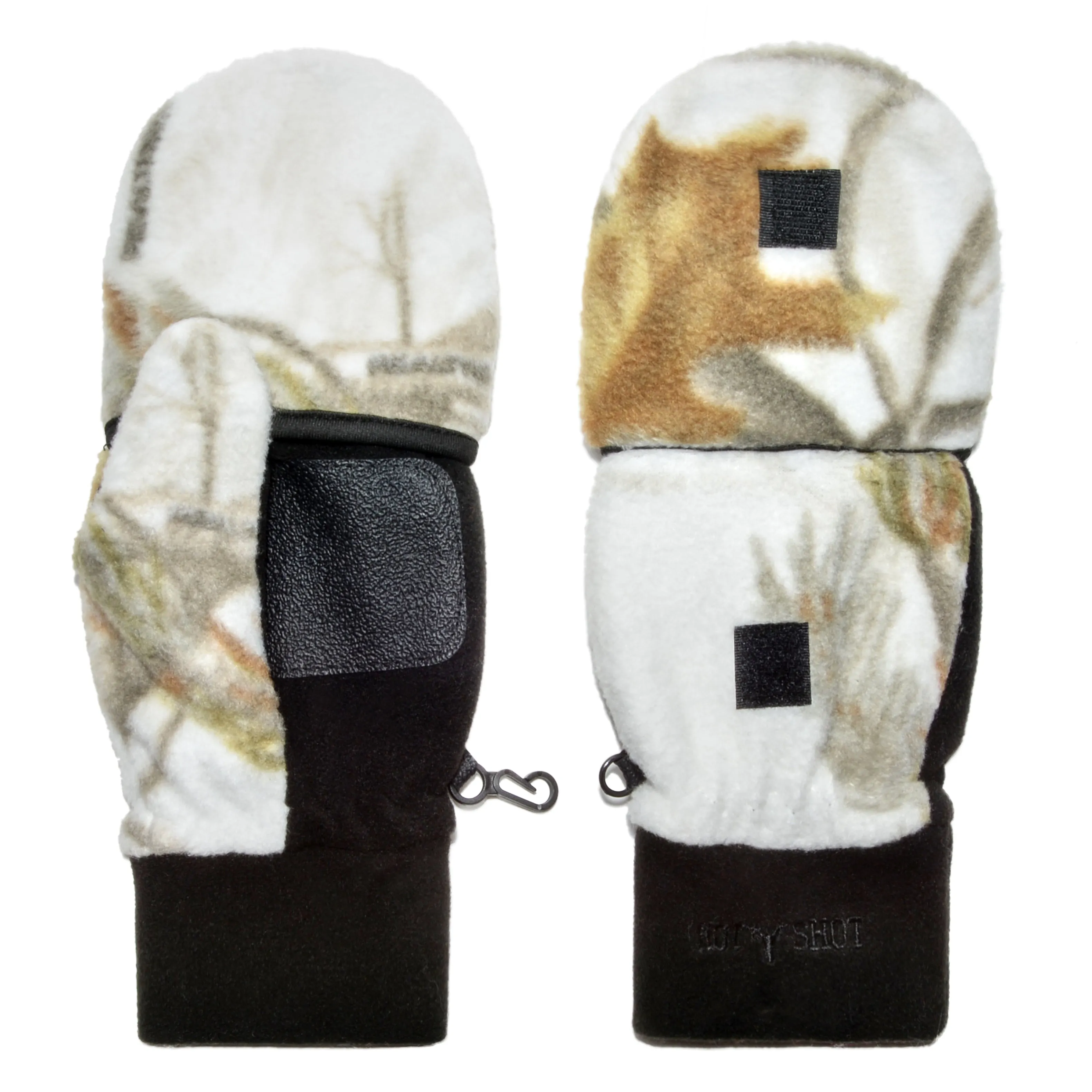 "Bulls-eye" Pop-Top Mitten - Realtree AP® Snow