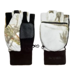 "Bulls-eye" Pop-Top Mitten - Realtree AP® Snow