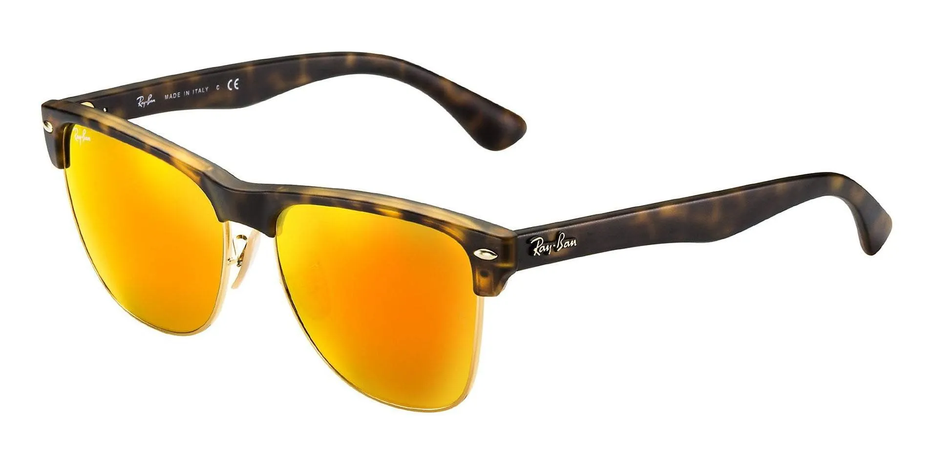 Ray-Ban RB4175 Oversized Clubmaster Sunglasses