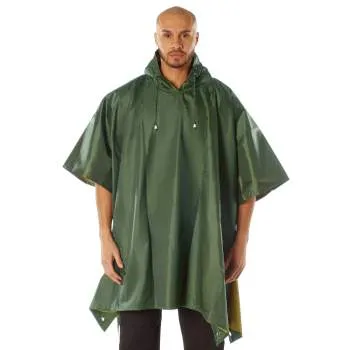 Reversible Rubberized Poncho