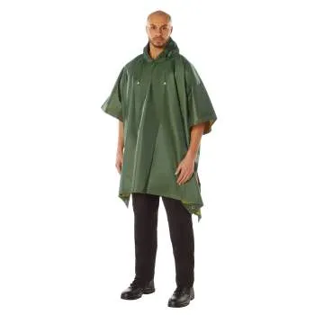 Reversible Rubberized Poncho