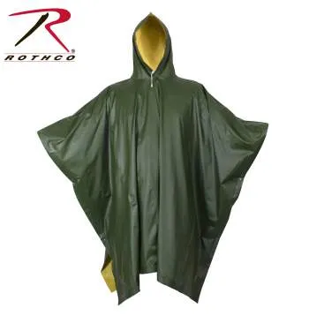 Reversible Rubberized Poncho