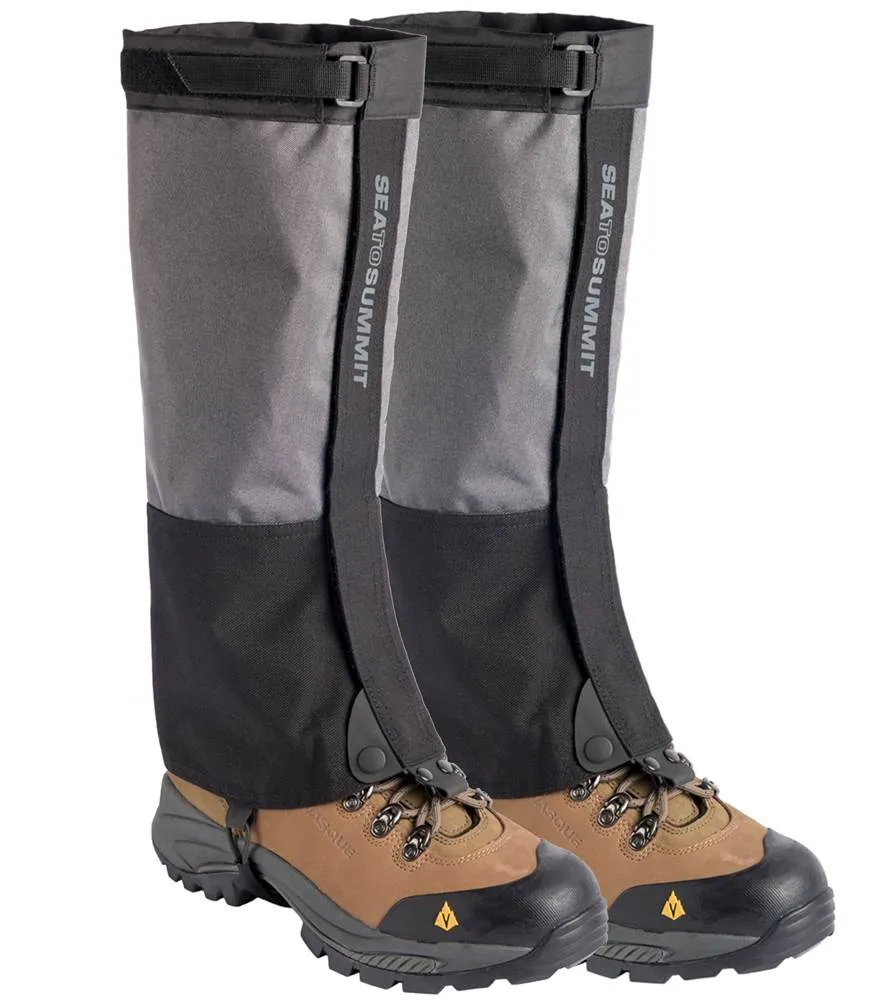 Sea To Summit Overland Gaiters - Grey/Black