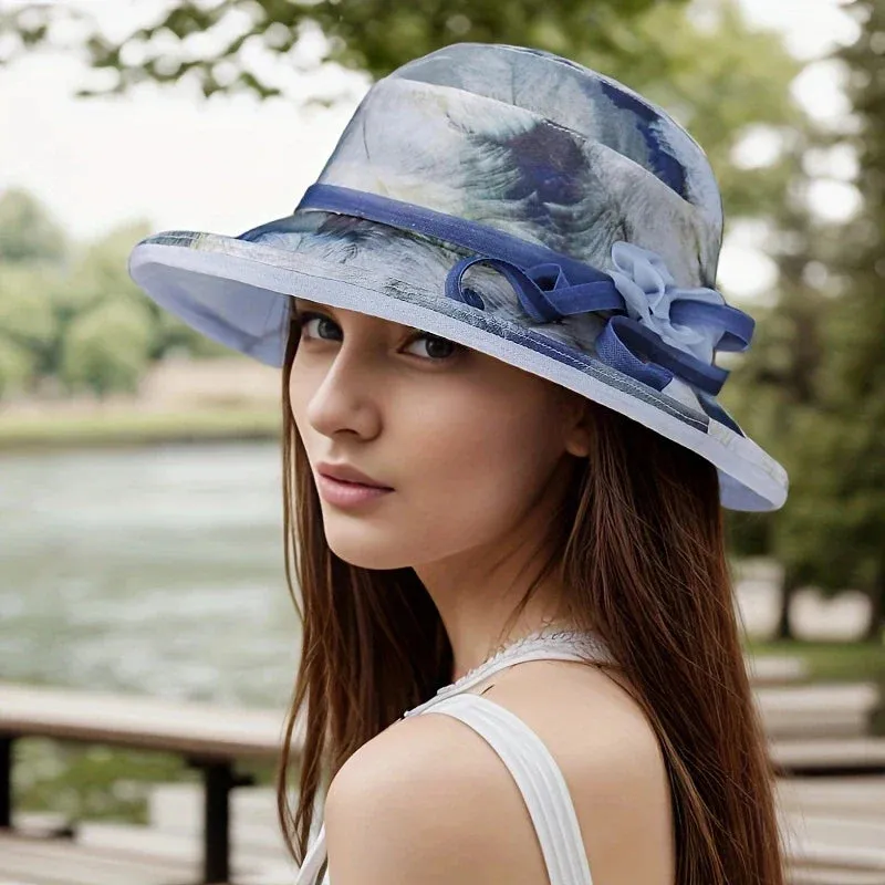 Silk Summer Sun Hat UV Resistant