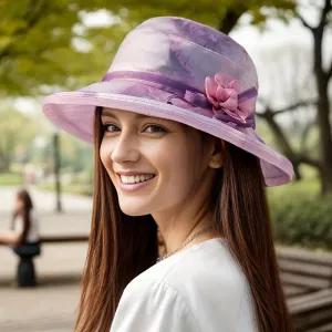 Silk Summer Sun Hat UV Resistant