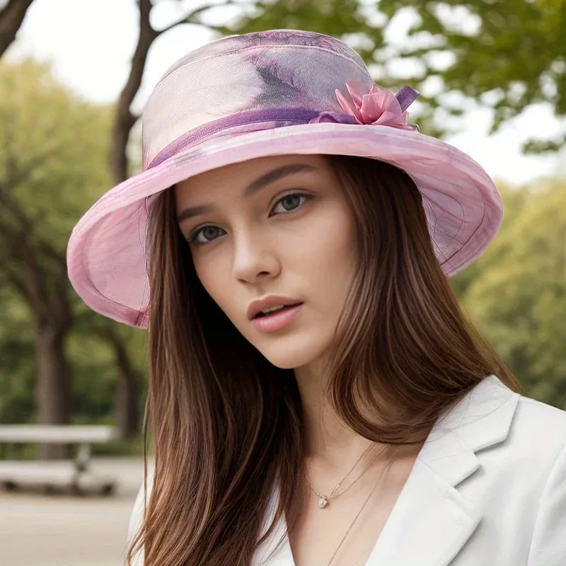 Silk Summer Sun Hat UV Resistant