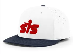 Smash It Sports CA i8503 Performance Hat - White/Navy/Red