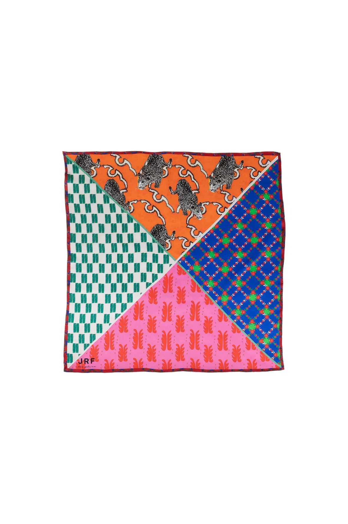 Square Scarf / "Jamboree"