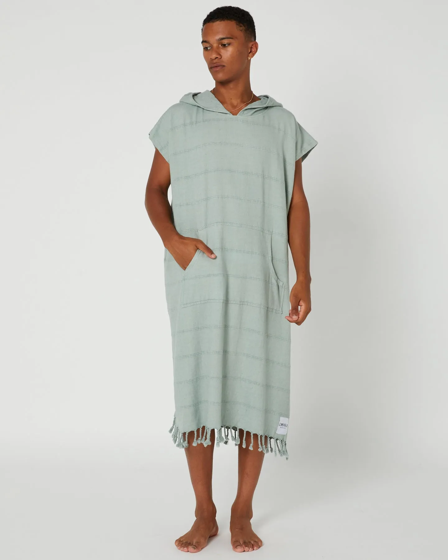 Surf Poncho/Hooded Towel - Green