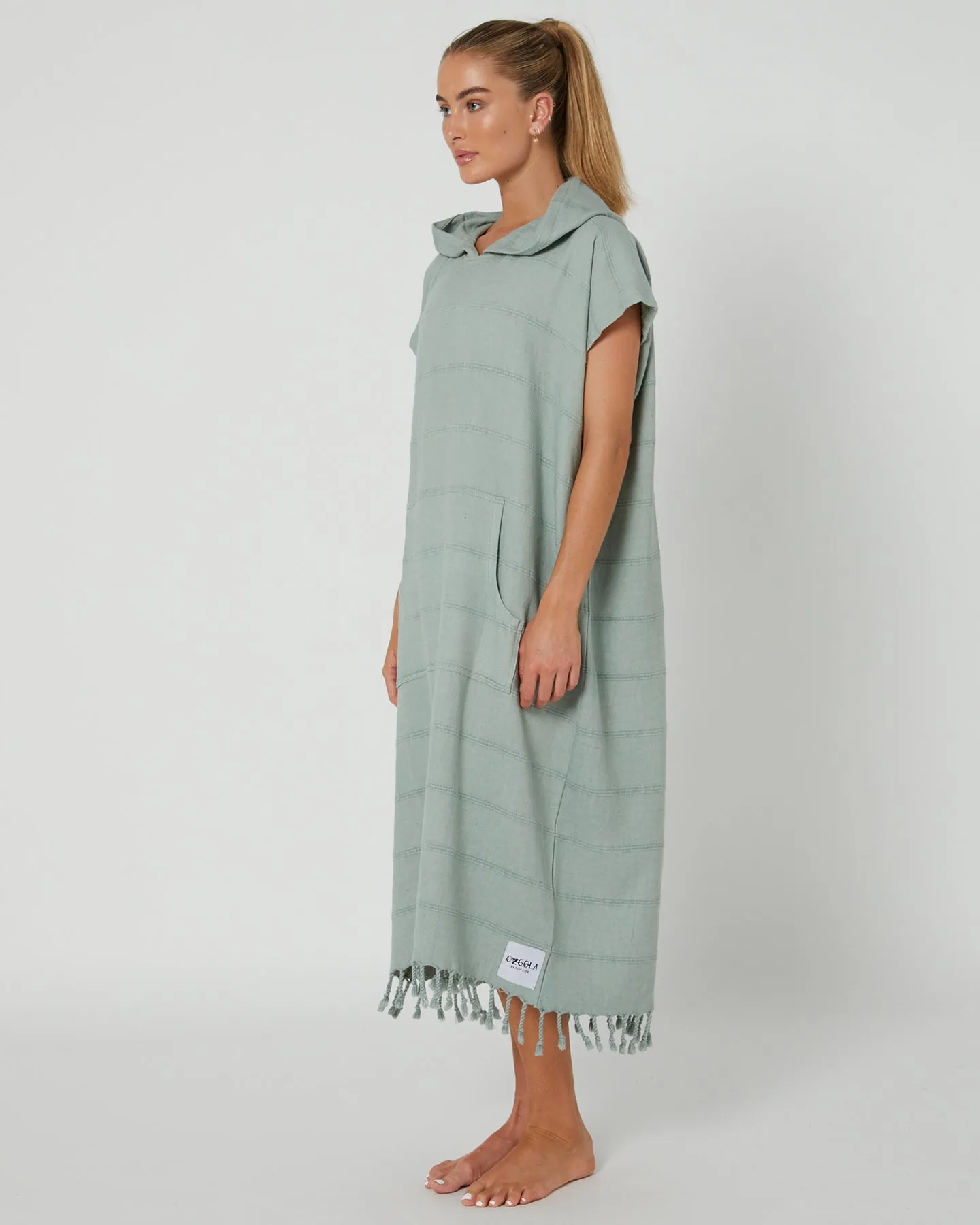 Surf Poncho/Hooded Towel - Green