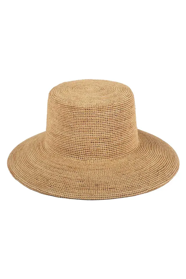 The Inca Bucket Wide Hat - Natural