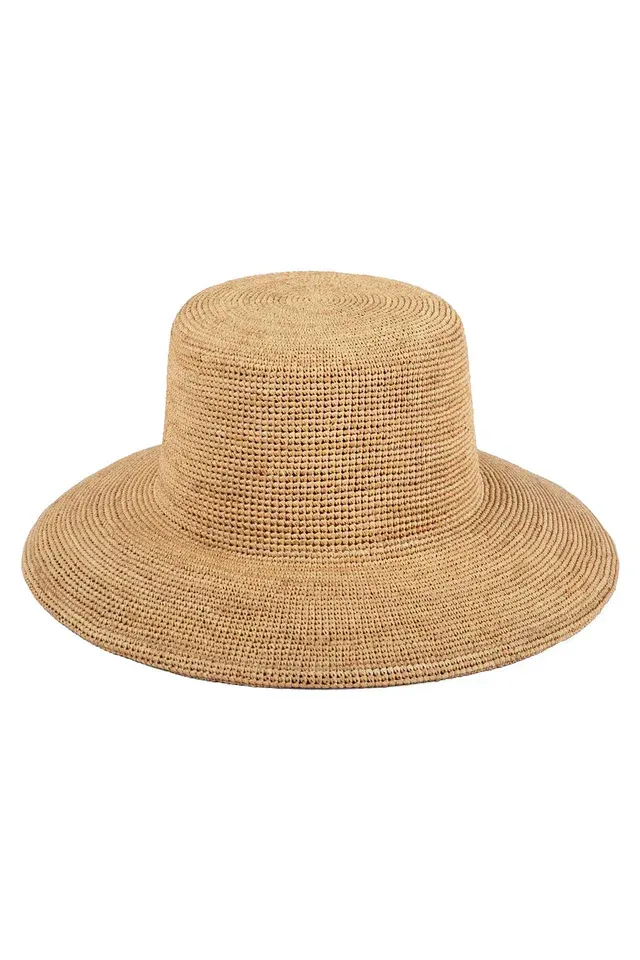 The Inca Bucket Wide Hat - Natural