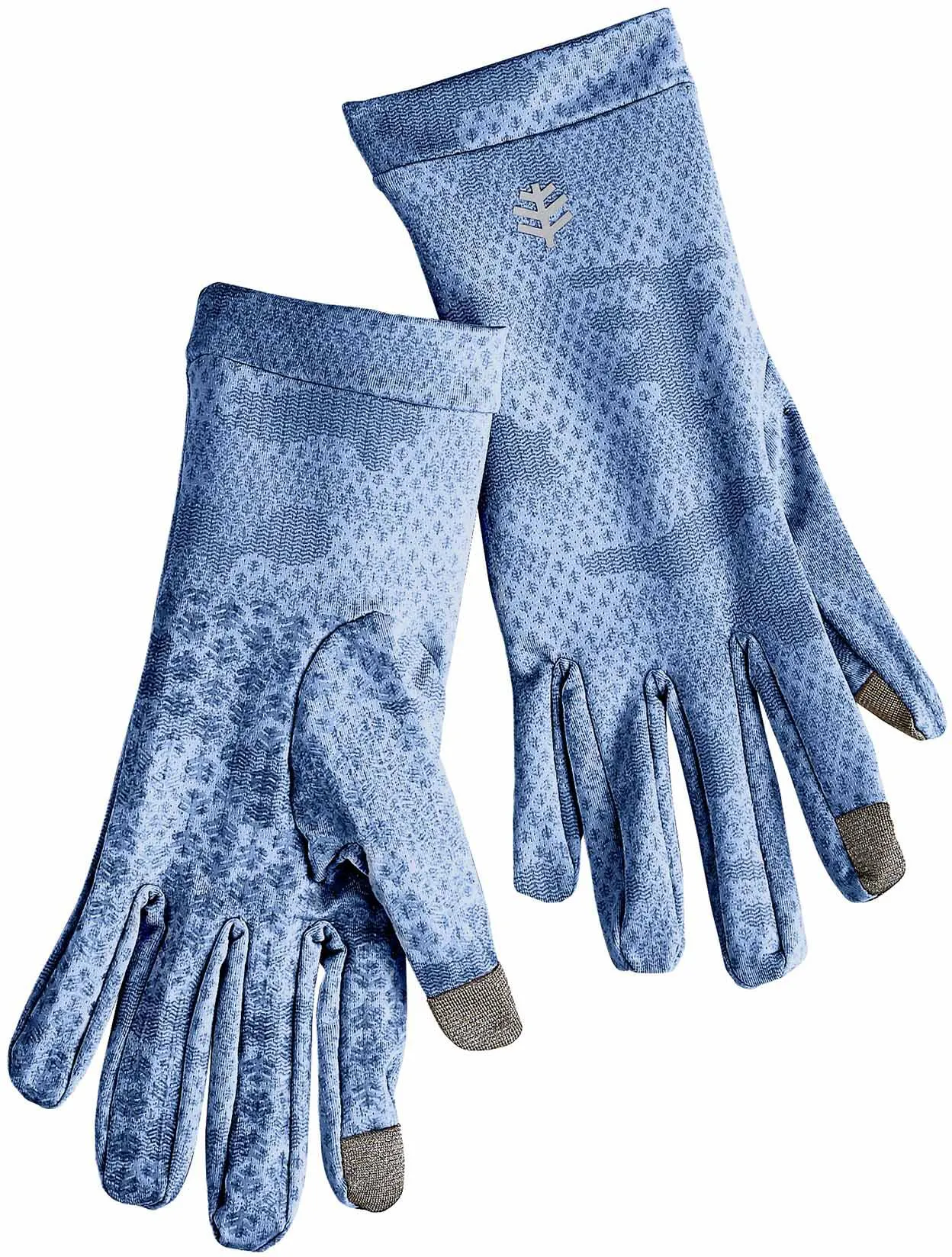 Unisex Gannett UV Gloves | Moonlight Blue Coolibar Camo