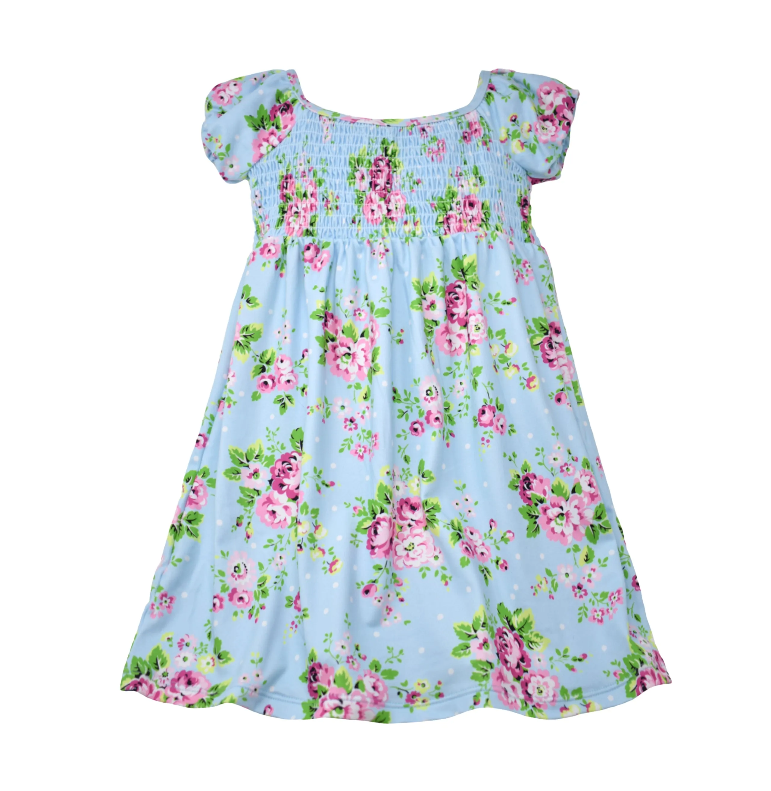 UPF 50  Shelby Smocked Dress - E