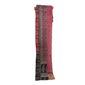 VINTAGE SILK KANTHA PRINT SCARF