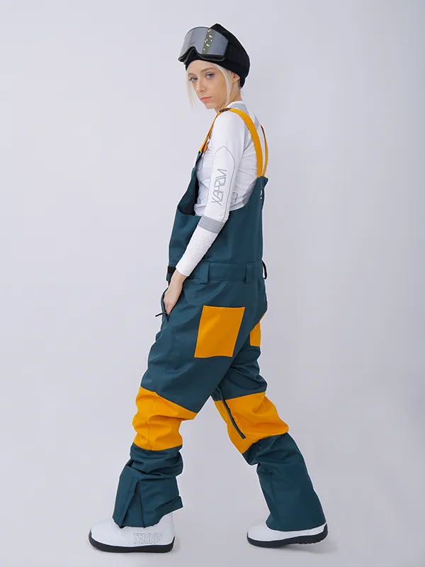 Women's Dawnski Alpine Ranger Ski Bibs Overall Snow Pants